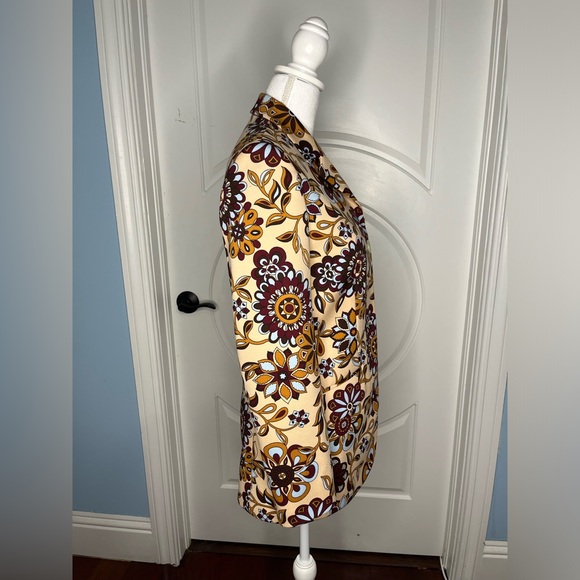 VINTAGE DOLCE & GABANA FLORAL BLAZER JACKET - Picture 2 of 6